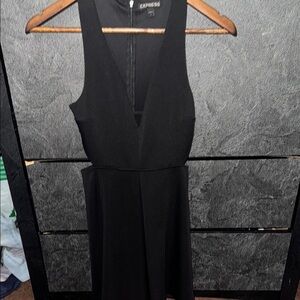 Express Black Sleeveless cut out Dress size 2